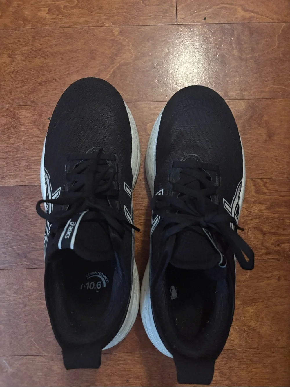 Asics gel nimbus running shoe